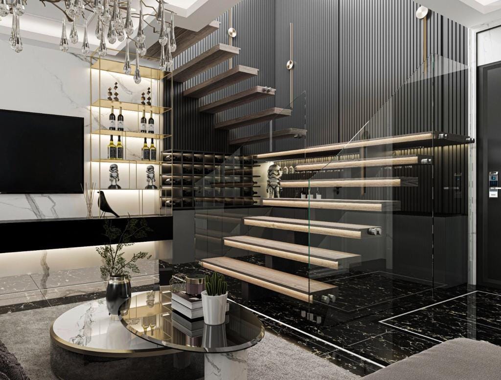 4+1 Dubleks İç Mekan Projesi